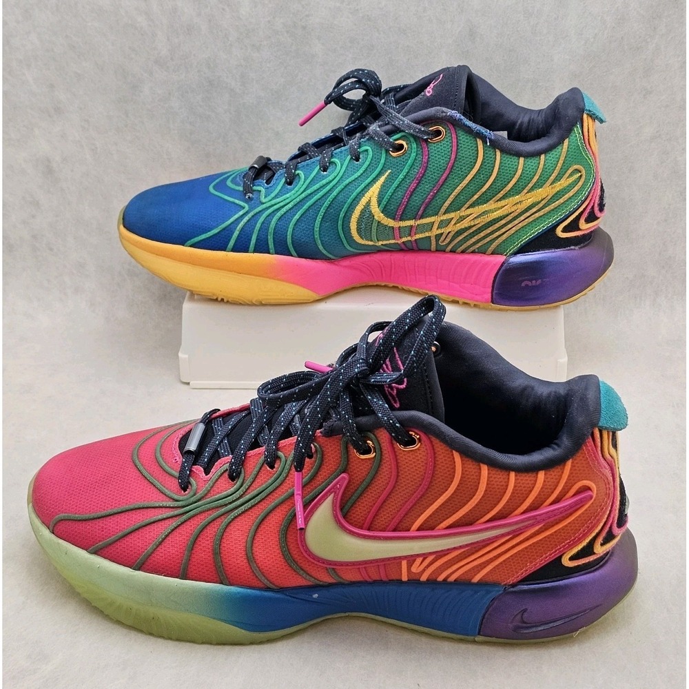 Nike Air Zoom LeBron 21 XXI Basketball Optimism What The HF5353-400 Men Size 8